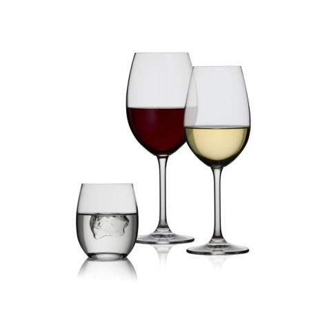 Glaspaket Clara 18 delar- 6st rödvin, 6st Vitvin, 6st Vatten